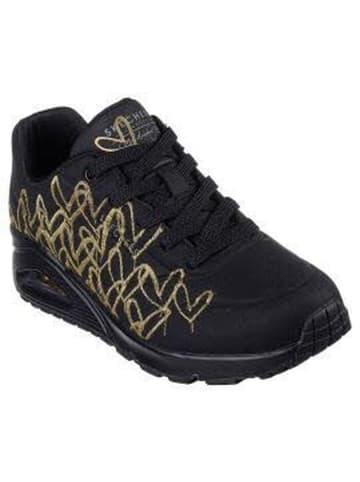 Skechers Sneaker UNO - GOLDEN HEART in black/gold