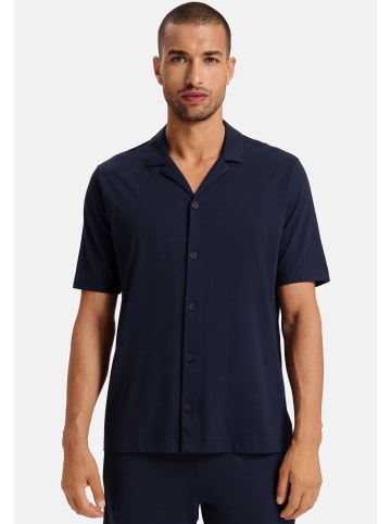 Hanro Schlafanzug Oberteil Night & Day in Deep navy