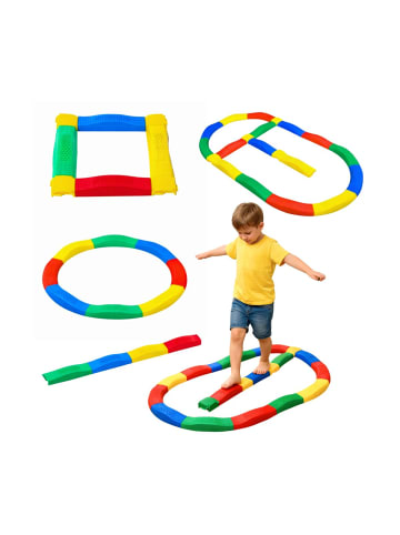 Wisam® Sinnespfad Balance Boards 16 Boards Anti-Rutsch-Verbindungen