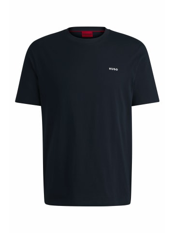 Hugo Boss Rundhals T-Shirt für Herren in marineblau