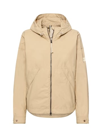 Camel Active Leicht packbare Übergangsjacke im Oversized Fit in Sand