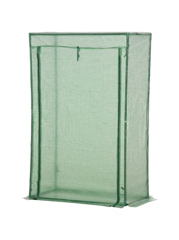 Outsunny Foliengewächshaus 100L x 50B x 150H cm Dunkelgrün