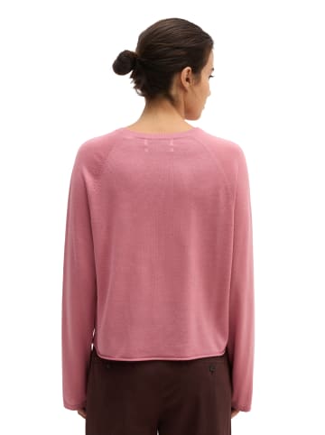 Marc O'Polo Cardigan relaxed in Berry Rose