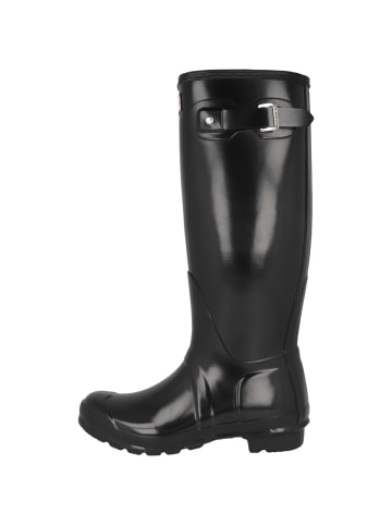 Hunter Gummistiefel Original Tall Gloss Boot in schwarz