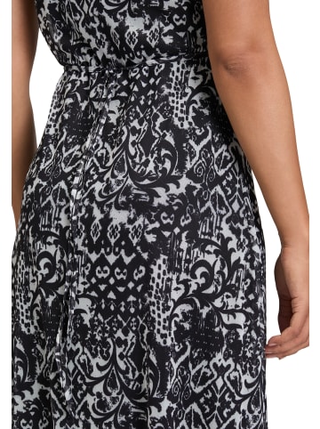 CARTOON Midikleid ohne Arm in Weiß/Schwarz