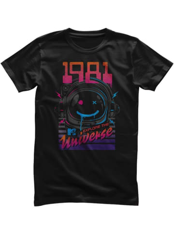 MTV T-Shirt "1981 Explore The Universe T-Shirt" in Schwarz