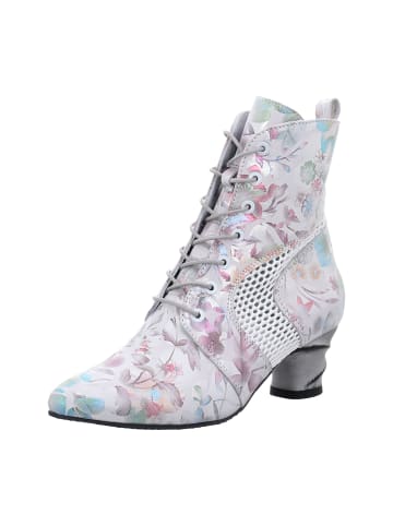 SIMEN Schnürstiefeletten in Weiß