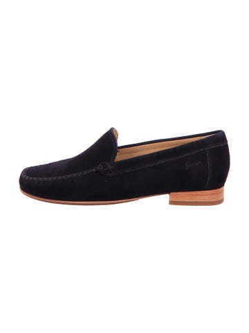 Sioux Mokassin Slipper in Blau