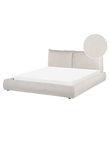 Beliani 10-tlg Doppelbett VINAY in Beige