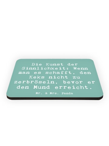 Mr. & Mrs. Panda magnet Spruch Kunst der Sinnlichkeit mit Spruch in Meeresbrise