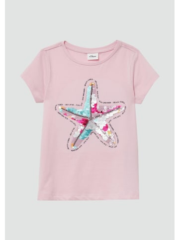 s.Oliver T-Shirt in 4140_zartrosa