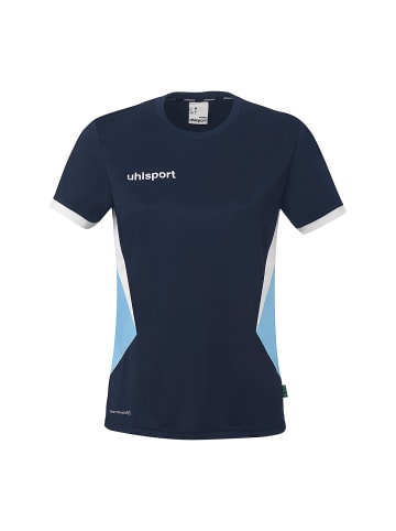 uhlsport  Trainings-T-Shirt Equipe 29 Women in marine/skyblau/weiß