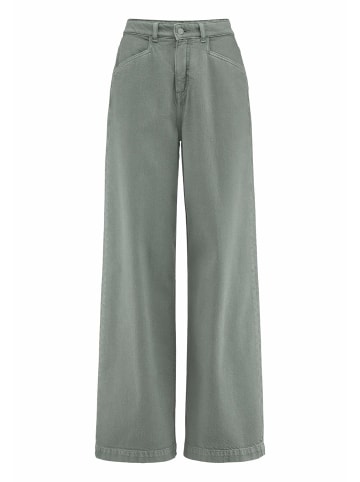 Hessnatur Hessnatur Jeans VONNA Super Wide Leg aus Bio-Baumwolle mit TENCEL™ Lyocell in mattgrün
