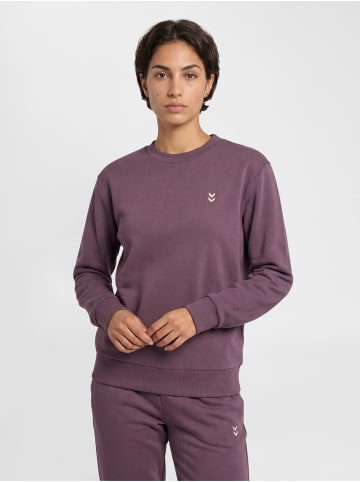 Hummel Sweatshirt Hmlpulse Damen in BLACK PLUM