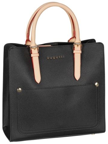 Bugatti Handtasche Ella Top Handle Large in Schwarz