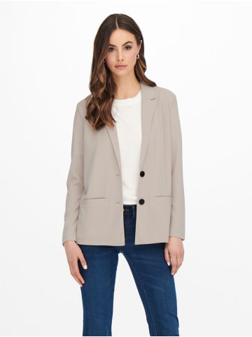 JACQUELINE de YONG Eleganter Langarm Blazer Basic Business Cardigan JDYLOUISVILLE in Grau