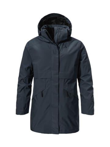 Schöffel Parka "Ins Parka Style Malkay WMS" in navy blazer