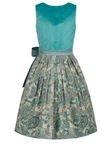 Nübler Midi Dirndl Gina in Petrol