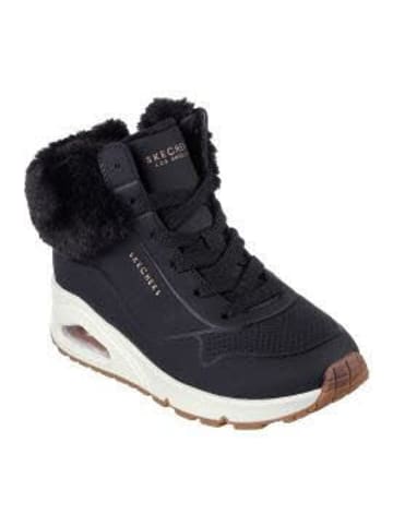 Skechers Mädchen Stiefel UNO - FALL AIR in Schwarz