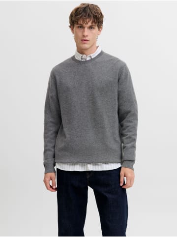 Jack & Jones Strickpullover in Grey Melange 2