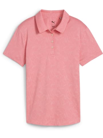 Puma Polo "W MATTR Lianas Jacquard SS Polo" in Rot