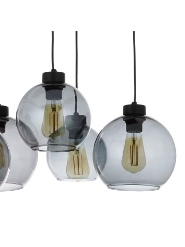 Licht-Erlebnisse Pendelleuchte (B)30 x (L)85 x (T)80 cm in Schwarz Graphit