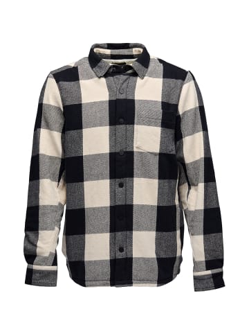 CAMP M PROJECT LINED FLANNEL in Schwarz