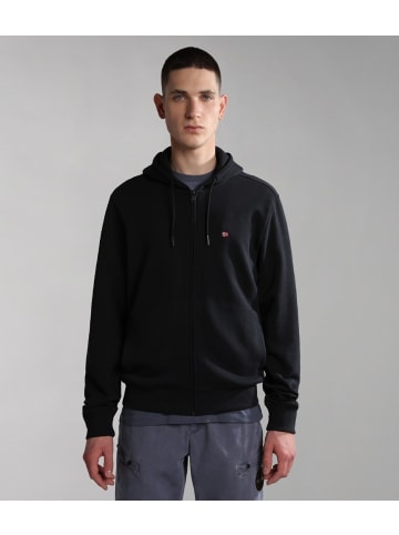 Napapijri Pullover "Balis Fzh Sum" in Schwarz