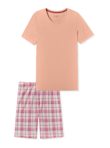 Schiesser Pyjama Comfort Essentials in peach whip