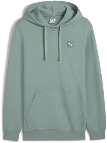 Puma Hoodie "ESS ELEVATED Hoodie TR" in Grün