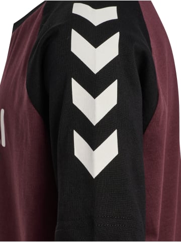 Hummel Hummel T-Shirt Hmljr Logo Multisport Kinder in VINEYARD WINE