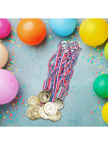 relaxdays 24x Goldmedaille in Gold