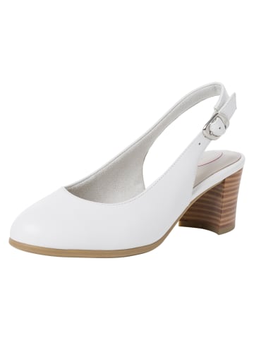 Tamaris COMFORT Slingpumps in WHITE NAPPA