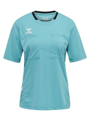 Hummel Klettverschluss T-Shirt Hmlreferee Damen in SCUBA BLUE