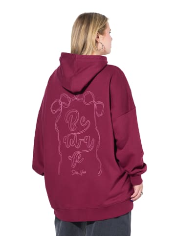 Studio Untold Sweatshirt in weinrot