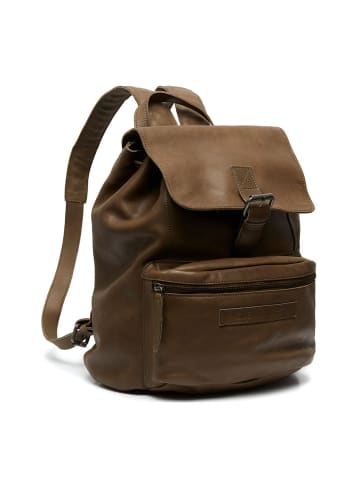 The Chesterfield Brand Mick Rucksack Leder 30 cm in olive green