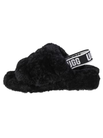 UGG UGG Fluff Yeah Slide in Schwarz