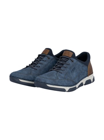 rieker Low Sneaker mit Schnürsenkeln Blau
