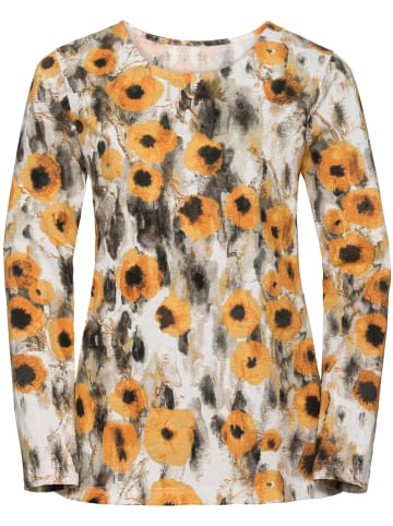 Sieh an! Shirt in gelb-bedruckt