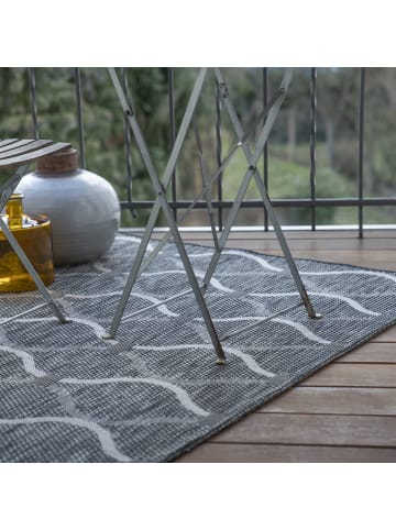 obsession Kurzflor Teppich Nautic 981 in grau - rechteckig