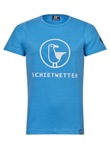 SCHIETWETTER "Mona", aus 100% Baumwolle in jeans/white