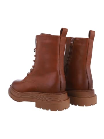 Ital-Design Stiefelette in Camel