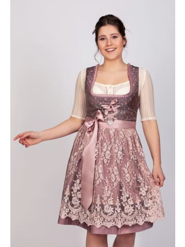 Edelnice Mini Dirndl 2-teilig Madeleine in rose