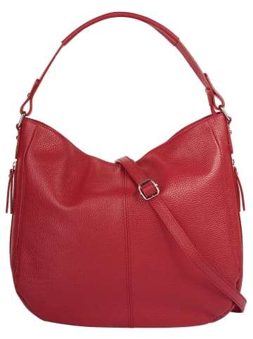 Cluty Shopper echt Leder in rot