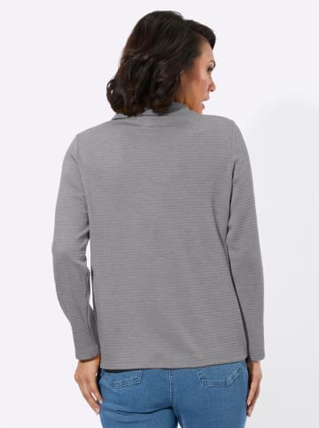 WITT WEIDEN Poloshirt in anthrazit-meliert