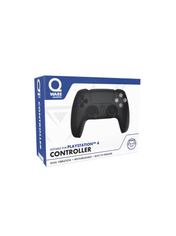 COFI 1453 Qware Wireless Controller kompatibel mit PlayStation 4 in Schwarz