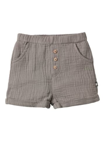 Bornino Musselin-Shorts in Grau