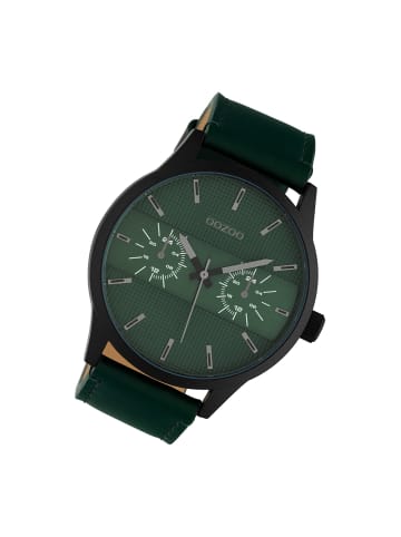 Oozoo Armbanduhr Oozoo Timepieces grün extra groß (ca. 48mm)