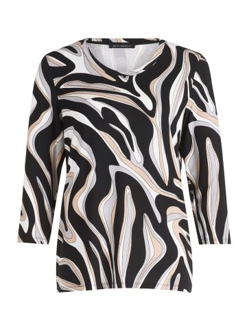 Betty Barclay Basic Shirt mit Print in Schwarz/Grau