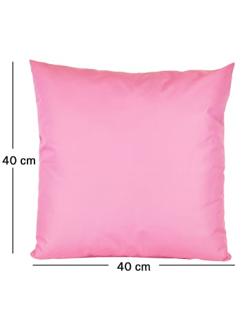 JACK Outdoor Kissen 40x40cm inkl. Füllung in Rosa